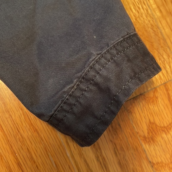 Women's Forever21 Olive Gray-esque Utility Style Lightweight Jacket with Hood - Picture 8 of 14